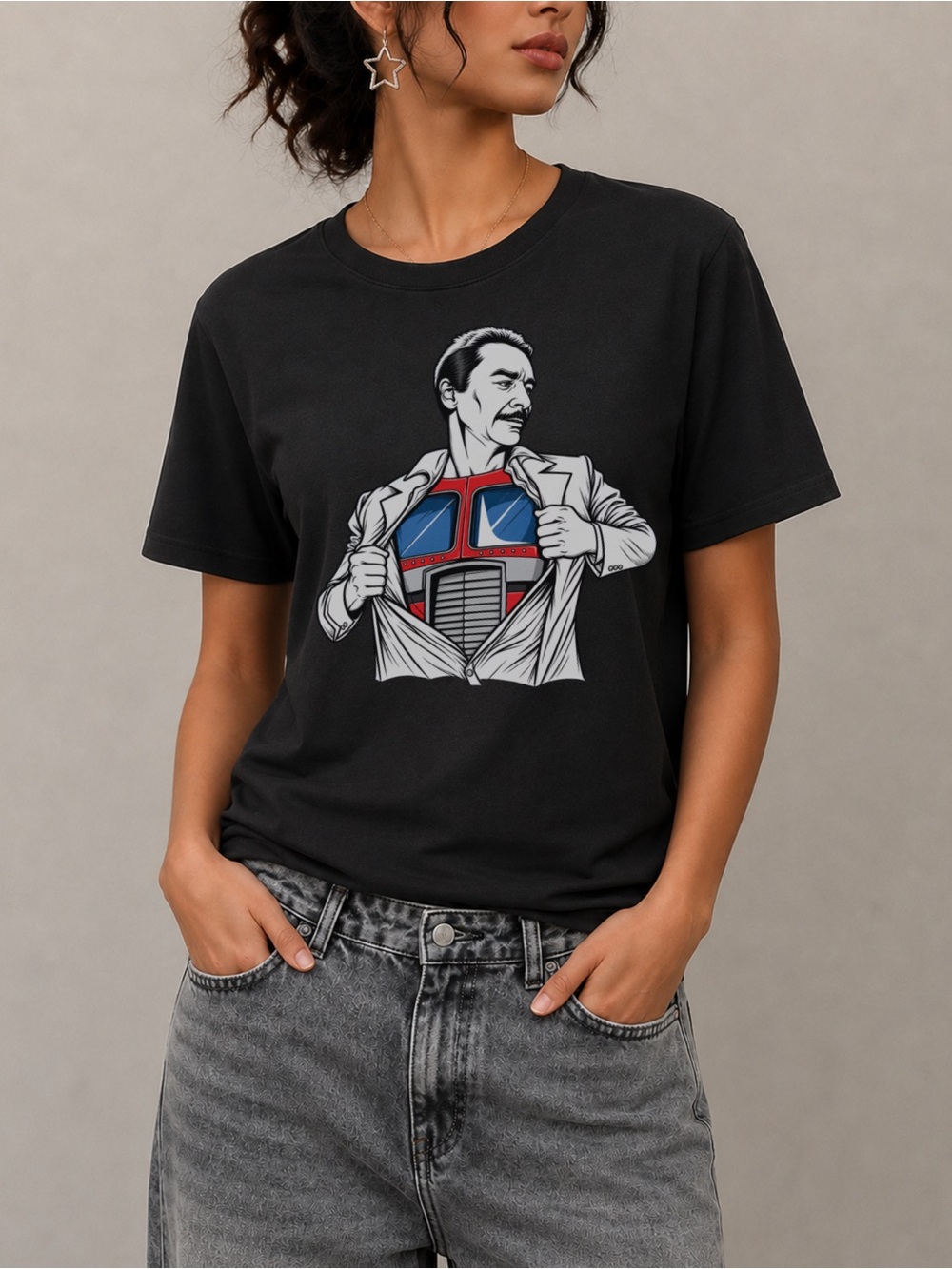 Peter Cullen Optimus Prime Unisex Memorial T-Shirt Voice Actor Tribute Tee